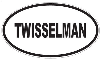 TWISSELMAN - Oval Magnet