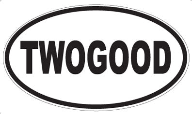 TWOGOOD - Oval Magnet