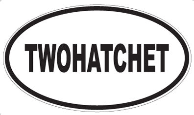 TWOHATCHET - Oval Magnet