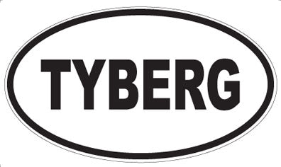TYBERG - Oval Magnet