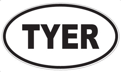 TYER - Oval Magnet