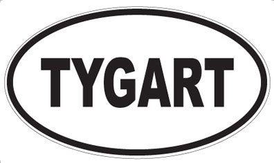 TYGART - Oval Sticker