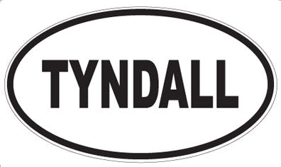 TYNDALL - Oval Magnet