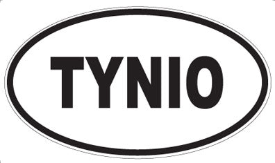TYNIO - Oval Sticker