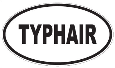 TYPHAIR - Oval Magnet