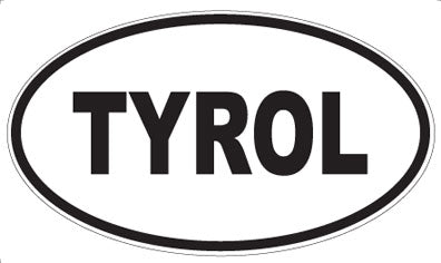 TYROL - Oval Magnet