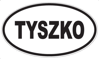 TYSZKO - Oval Magnet