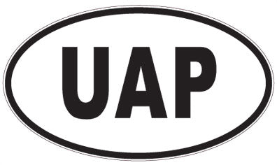 UAP - 3 Letter Initials Oval Magnet