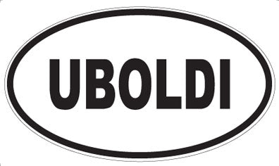 UBOLDI - Oval Magnet