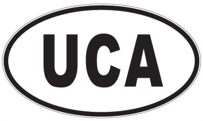 UCA - 3 Letter Initials Oval Magnet