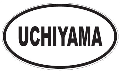 UCHIYAMA - Oval Sticker