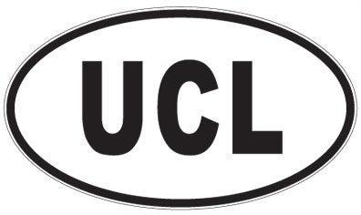 UCL - 3 Letter Initials Oval Magnet