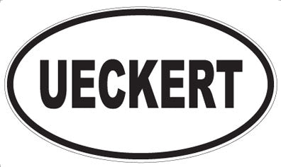 UECKERT - Oval Magnet