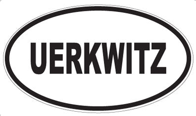 UERKWITZ - Oval Magnet