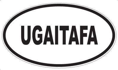 UGAITAFA - Oval Magnet