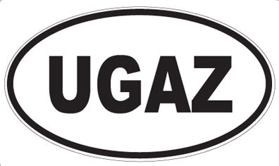 UGAZ - Oval Magnet