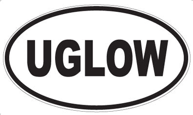 UGLOW - Oval Magnet