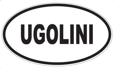 UGOLINI - Oval Magnet
