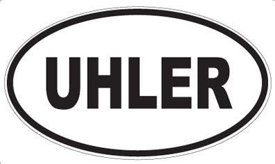 UHLER - Oval Magnet