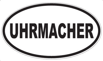 UHRMACHER - Oval Magnet