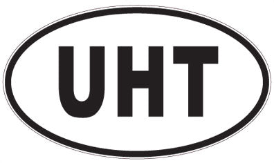 UHT - 3 Letter Initials Oval Magnet
