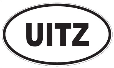 UITZ - Oval Sticker