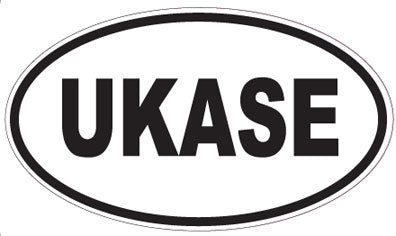 UKASE - Oval Magnet