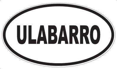 ULABARRO - Oval Magnet
