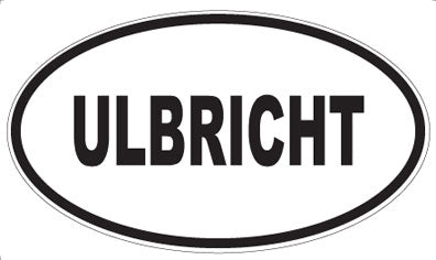 ULBRICHT - Oval Magnet