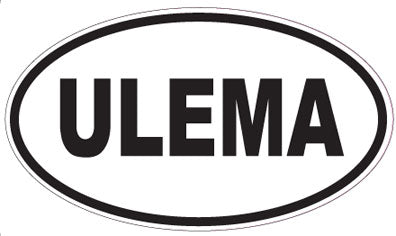 ULEMA - Oval Magnet