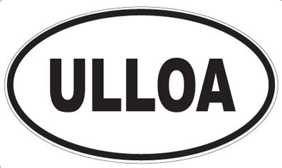 ULLOA - Oval Magnet