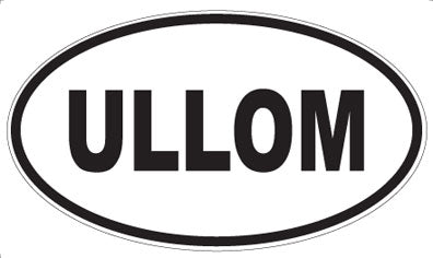 ULLOM - Oval Magnet