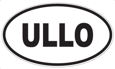 ULLO - Oval Magnet