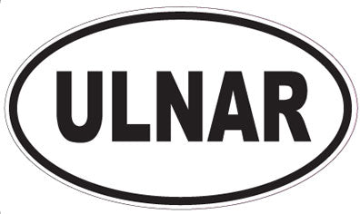 ULNAR - Oval Sticker