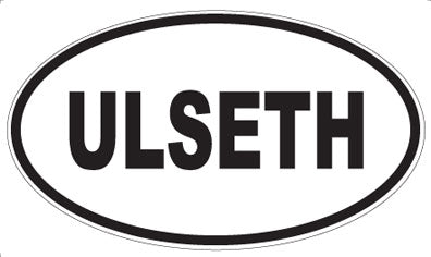 ULSETH - Oval Magnet