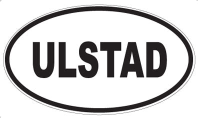 ULSTAD - Oval Magnet