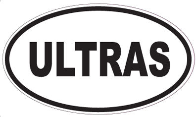 ULTRAS - Oval Sticker