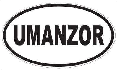 UMANZOR - Oval Magnet
