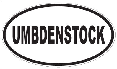 UMBDENSTOCK - Oval Magnet