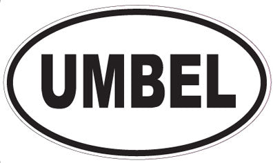 UMBEL - Oval Magnet