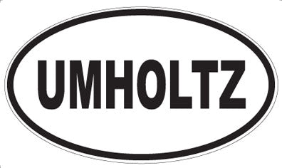 UMHOLTZ - Oval Magnet