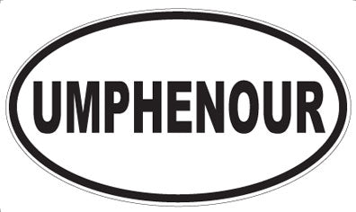 UMPHENOUR - Oval Magnet