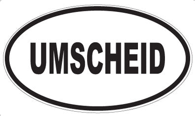UMSCHEID - Oval Magnet