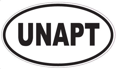 UNAPT - Oval Magnet