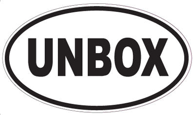 UNBOX - Oval Magnet