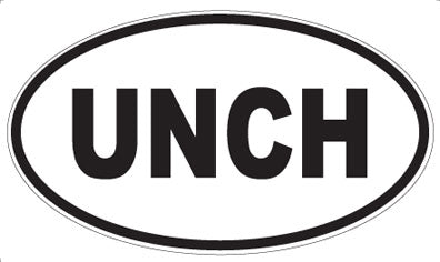UNCH - Oval Magnet