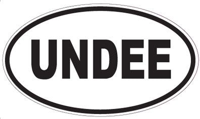 UNDEE - Oval Magnet