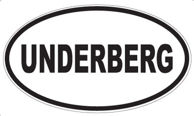 UNDERBERG - Oval Magnet