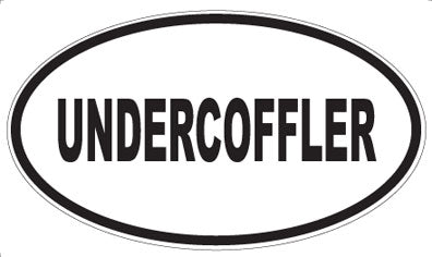 UNDERCOFFLER - Oval Magnet