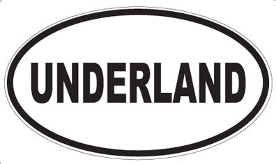 UNDERLAND - Oval Magnet